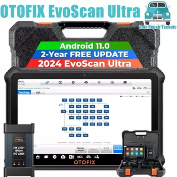 Автомобильный диагностический сканер OTOFIX EvoScan Ultra J2534 OEM, сканер для программирования ECU, инструмент для кодирования, 2-летнее бесплатное обновление, картографирование топологии