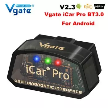 Автомобильный диагностический сканер Vgate iCar Pro elm327 V2.3 с Bluetooth 4.0/WIFI