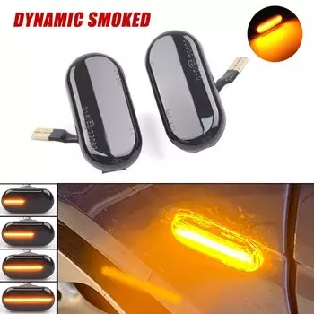 Автомобильный динамический боковой габаритный светодиодный указатель поворота для Nissan Cube Z11 Tiida C11 Note E11 NE11 Micra K12 NP300 Navara D40 Qashqai J10