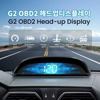 Автомобильный дисплей HUD ZUIMI G2 OBD2, цифровой спидометр, сигнализация, измеритель, электронные аксессуары для всех автомобилей