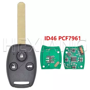 Автомобильный Дистанционный ключ для Honda Civic EX, Si, Pilot, HRV 313,8-433,9