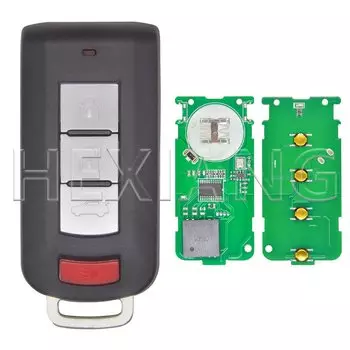 Автомобильный Дистанционный ключ HE OUC644M-KEY-N ID46 PCF7952 315/433 МГц без ключа для Mitsubishi Lancer Outlander ASX Galant RVR Pajero Shogun