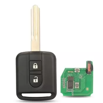 Автомобильный Дистанционный Ключ Jingyuqin 433 МГц ID46 С Чипом Для Nissan Elgrand X-TRAIL Qashqai Navara Micra Note NV200 С ...