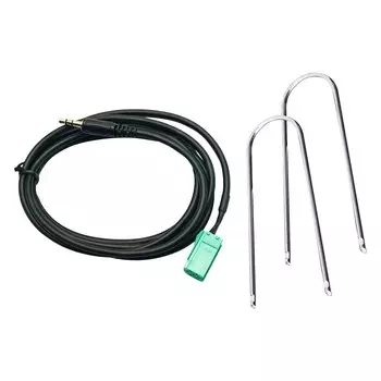 Автомобильный дополнительный кабель 3,5 мм, аудиоадаптер для Renaults Clio Espace Kangoo Megane Scenic Trafic Twingo 2005 2006 2007 2008 2009, активный