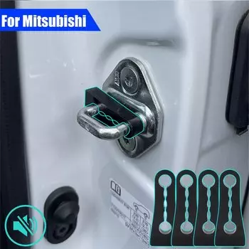Автомобильный Дверной замок со звуком, дверные ограничители для Mitsubishi Pajero Lancer Outlander ASX Montero Shogun Sport L200