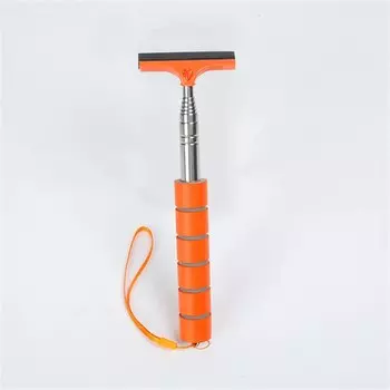 Автомобильный дворник заднего вида, телескопическая выдвижная многослойная щетка из нержавеющей стали, щетка для мытья окон, ручной дворник