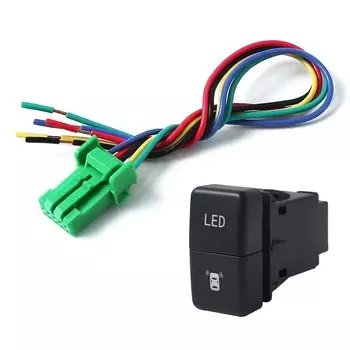 Автомобильный Двухкнопочный выключатель, светодиодный BSM, противотуманные фары, камера, радар, кнопка переключения питания для старой Honda Accord Odyssey CR-V Civic 2008 - 2013