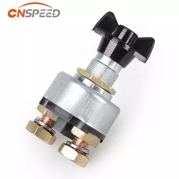 Автомобиль, автофургон, лодка, ключ с фиксированной ручкой, изолятор аккумулятора, поворотный выключатель 12 В/24 В, 200 А Lucas SSB106, стиль 2 * шпильки M10