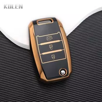 Автомобильный флип-чехол из ТПУ для KIA RIO 3 K2 K3 K4 K5 Sportege Picanto Optima Soul Ceed Sorento Forte Stinger Cerato