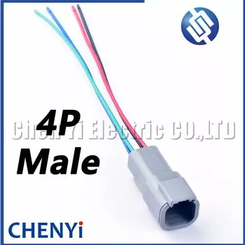 Автомобильный герметичный разъем Deutsch DTM06-4S DTM04-4P