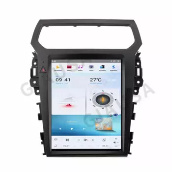 Автомобильный GPS-навигатор 12,1 "для Ford Explorer 2011-2019 Tesla Style Android 13 Carplay Auto Stereo мультимедийный плеер Head DSP