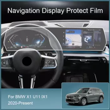 Автомобильный GPS-навигатор для BMW X1 U11 IX1 2020 в наличии, экран, защита, закаленная пленка, Автомобильный дисплей приборной панели, наклейка из ТПУ, аксессуары