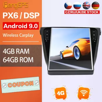 Автомобильный GPS-навигатор для Nissan X-Trail Qashqai 2014-2016 Android радио Carplay мультимедиа головное устройство автомобильный DVD-плеер Bluetooth WIFI