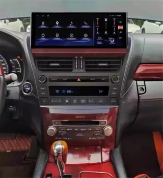 Автомобильный GPS-навигатор с вертикальным экраном 12 дюймов 128 ГГц 12,3 дюйма для Lexus LS460 LS600 2006-2012 головное устройство мультимедийный автомобильный радиоплеер