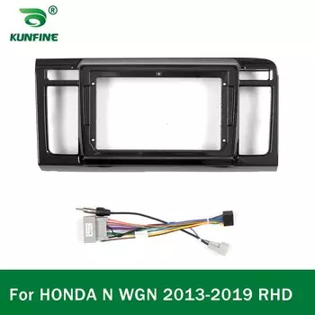 Автомобильный GPS-навигатор, стерео для HONDA N WGN 2013-2019 RHD, радио, облицовка, рамка, подходит для 2Din, 9 дюймов, головное устройство, экран