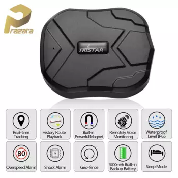 Автомобильный GPS трекер Prazata, GSM трекер TK905 TKSTAR, GPS локатор, 5000 мАч, аккумулятор, мощный магнит, водонепроницаемый, бесплатное приложение для отслеживания