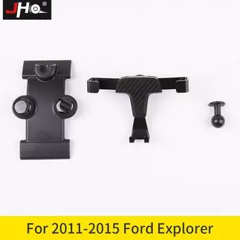 Автомобильный гравитационный держатель JHO для вентиляционного отверстия, мобильный телефон крепление для FORD EXPLORER 2011-2019 2018 2017 2016 2015 2013, аксессуары