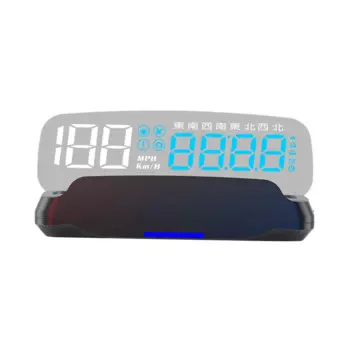 Автомобильный HUD C7 Практичный компас Многофункциональный Прочный Универсальный Профессиональный для вождения автомобиля Дорожные уличные насадки