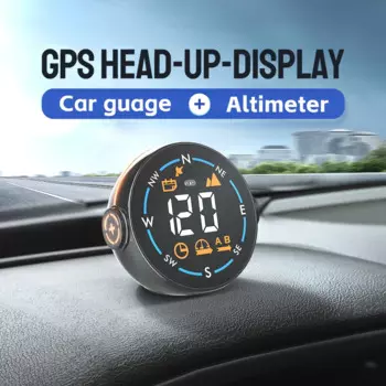 Автомобильный HUD Дисплей на голову GPS автомобильный измеритель высоты распознавание жестов USB источник питания H600g Автомобильный датчик высоты USB зарядка