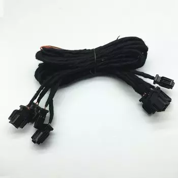 Автомобильный интерьер 18 SMD СВЕТОДИОДНЫЙ Дверная панель Предупреждение светильник жгут проводов для A3 S3 A4 S4 B8 A5 A6 S6 C7 A7 A8 Q3 Q5 Q7 TT RS3 RS4 TTRS