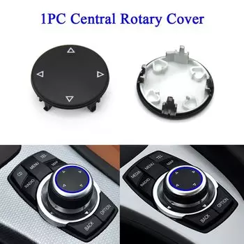 Автомобильный интерьер LHD RHD CIC IDrive, мультимедийный переключатель, меню, кнопка, Центральная Поворотная Крышка для BMW серии F 1, 2, 3, 4, 5, 6, 7, X3, X4, X5, X6