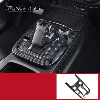 Автомобильный интерьер, наклейка из углеродного волокна, держатель стакана для воды, Центральная панель управления на руль для Great Wall WEY Tank 300 2021-2024