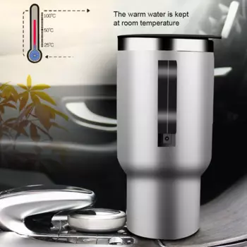 Автомобильный Электрочайник с подогревом 500 мл
