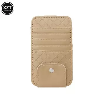 Автомобильный карманный органайзер с козырьком от солнца, сумка, держатель для хранения карт и очков, Стайлинг автомобиля