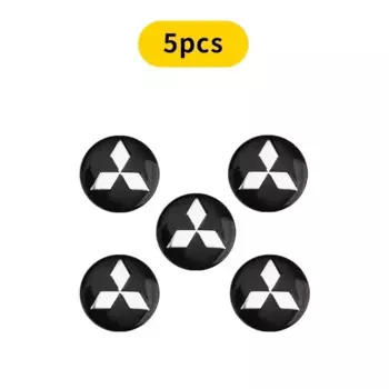 Автомобильный ключ 14 мм эпоксидная наклейка универсальный дистанционный логотип для Mitsubishi ASX Lancer Mirage Pajero Sport Xpander Attrage Outlander L200
