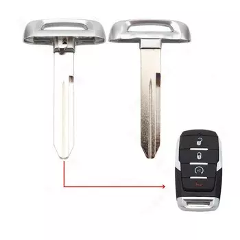 Автомобильный ключ лезвие вставить умный дистанционный ключ заготовка для Chrysler Dodge RAM запасной Аварийный ключ