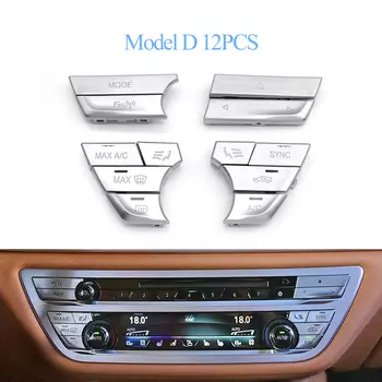 Автомобильный кондиционер, кнопка управления, крышка переключателя, ремонтный комплект, 12 шт. для BMW 5 6GT 7 серии G30 G31 G38 G32 G11 G12