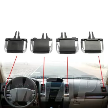 Автомобильный Кондиционер MTAP, выходное отверстие кондиционера A/C, комплект для ремонта решетки для Toyota Land Cruiser Prado 120 2003-2009