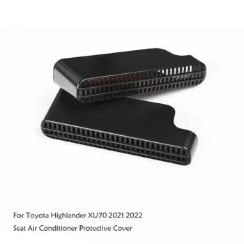 Автомобильный кондиционер на заднем сиденье, тепловой пол, выходная решетка, крышка, вентиляционное отверстие, маска, аксессуары для Toyota Highlander XU70 2021-2024