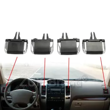 Автомобильный кондиционер, выпускная отвертка кондиционера, зажимы для вентиляционной решетки, ремонтный комплект для Toyota Land Cruiser Prado 120 2003-2009