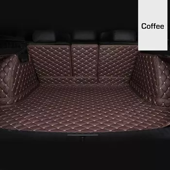 Автомобильный коврик для багажника с полным покрытием для Jaguar F-Pace 2016-2018 17, автомобильный коврик для багажника, подкладка для груза, защитные аксессуары для интерьера