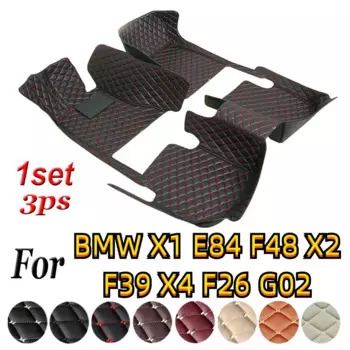 Автомобильный коврик для BMW X1 E84 F48 X2 F39 X4 F26 G02 2018-2023