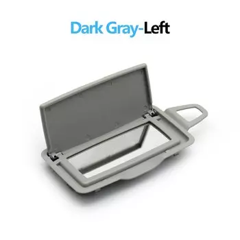 Автомобильный козырек от солнца, косметическое зеркало для макияжа, чехол для Benz A B S C E GLC GLA Class W176 W246 W222 W205 W213 W238 W253 W156 W117