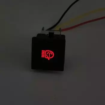 Автомобильный красный светодиодный переключатель омывателя фар для VW Golf 6 Golf Jetta MK6 Caddy EOS Scirocco 2009 2010 2011