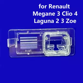 Автомобильный кронштейн для камеры заднего вида, держатель освещения номерного знака, корпус для Renault Megane 3 Laguna 2 3 Clio 4 Zoe