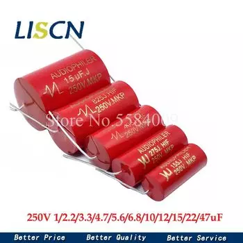 Автомобильный кроссовер конденсатор 2 шт. 1uF-47uF 250V