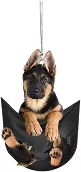 Автомобильный кулон, практичный внутренний орнамент, подвесной мини-щенок в форме автомобиля, подвесная игрушка, подарок, аксессуары для украшения автомобиля