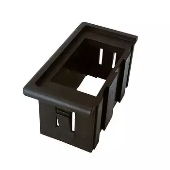 Автомобильный лодочный клавишный выключатель и зарядное устройство USB гнездо держатель корпуса для 1 / 2 / 3 / 4 / 5 / 6 клавиш панель приборной панели DIY ABS закрепки