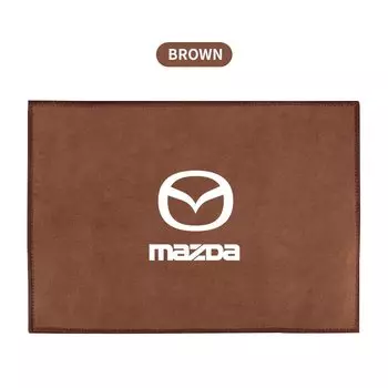 Автомобильный логотип замша чистая кожа ткань мотоциклетное полотенце для мытья для Mazda 3 6 BL BM GJ CX3 CX-5 CX-8 KE KF CX7 CX9 MX5 аксессуары