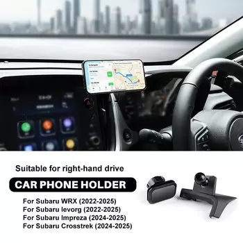 Автомобильный магнитный гравитационный держатель для телефона Subaru Crosstrek Impreza 2024 2025 Levorg WRX 2022-2024 2025 кронштейн-подставка для мобильного телефона