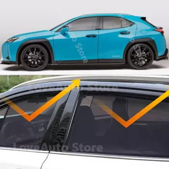 Автомобильный Магнитный солнцезащитный козырек для Lexus UX UX200 UX250H ZA10 2019 2020 2021, защитные аксессуары