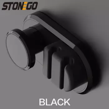 Автомобильный мини-крючок STONEGO, многофункциональная самоклеящаяся искусственная Автоматическая застежка для USB-кабеля, органайзер, сумка для ключей, автомобильное хранилище