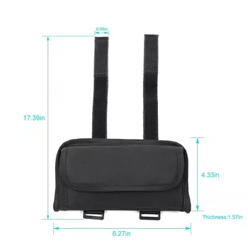 Автомобильный многофункциональный держатель для очков, рулонная стойка, сумка для хранения солнцезащитных очков, органайзер для Jeep Wrangler TJ JK JL JT 1997-2023, аксессуары