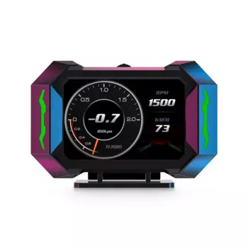 Автомобильный многофункциональный ЖК-дисплей P25, дисплей GPS, Бортовая диагностика, впускное Давление Турбины, температура, реальный магазин