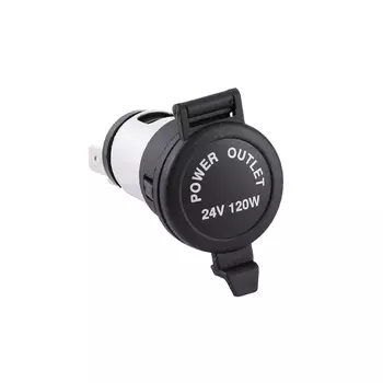 Автомобильный модификация прикуривателя, розетка 12 В-24 В, 120 Вт, розетка, женская розетка прикуривателя