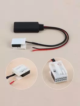 Автомобильный модуль Bluetooth 5,0, Audio для E60, E63, E64, E61, E87, E70, E90, E91, E92, мини-радио, стерео, Aux, кабель, адаптер, беспроводное аудио